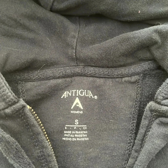 Antigua Seattle Seahawks Navy Blue Zip Up Jacket Women’s Size Small - Picture 4 of 4